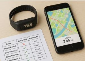 Garmin Vivofit 2 GPS Functionality